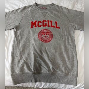 McGill University sweatshirt